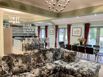 Downstairs extension with kitchen and dining area - Bromley