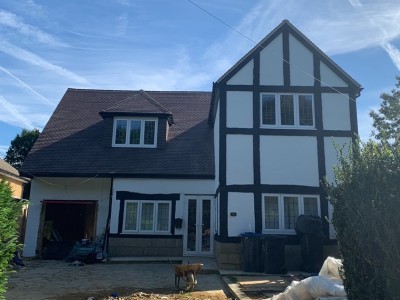 Bungalow extension with roof replacement, Bromley