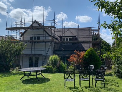 Bungalow extension with roof replacement, Bromley